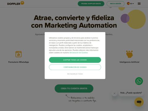 Fromdoppler.com website screenshot